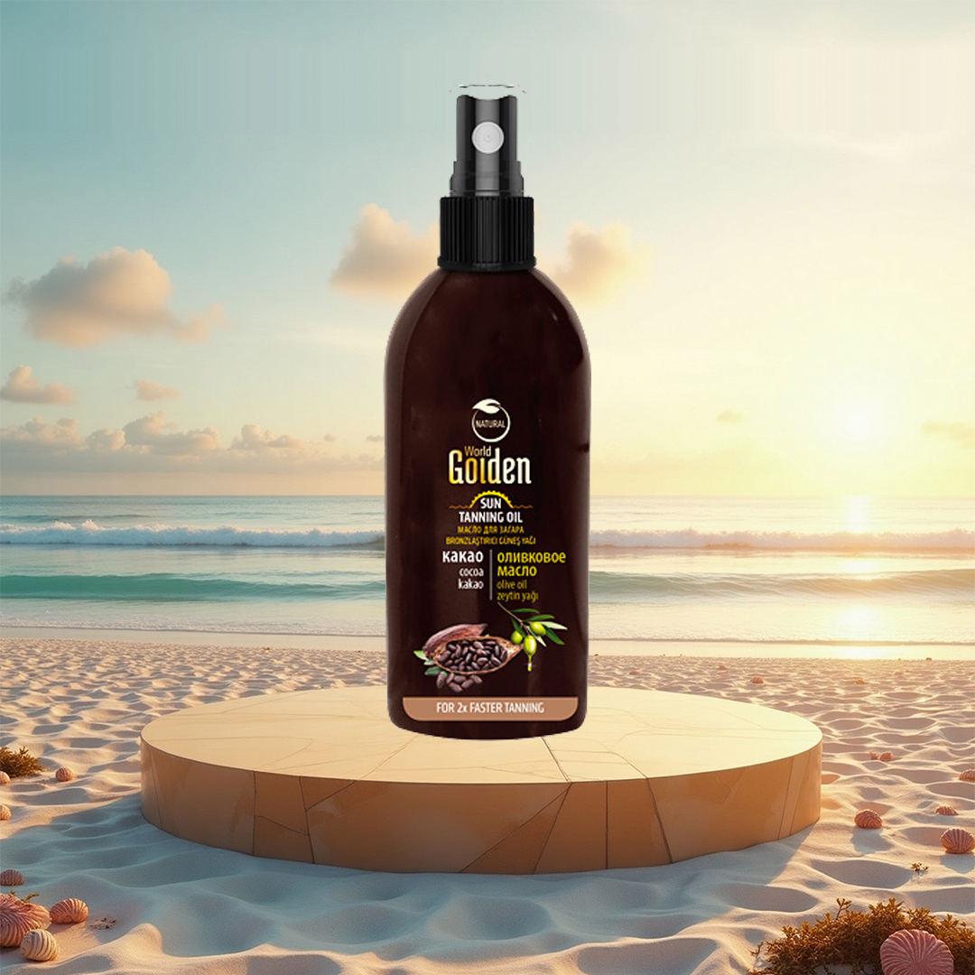 Bronzing Sun Oil with Cocoa and Olive Oil