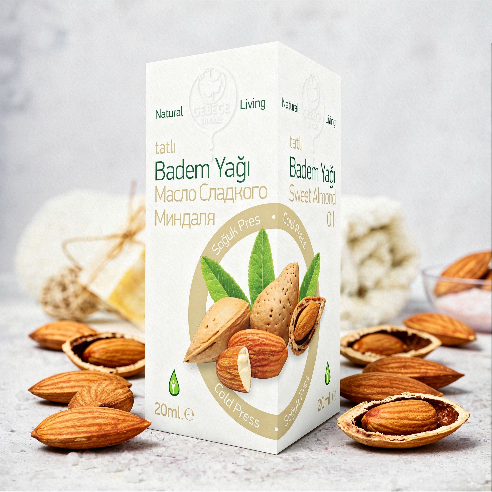 Badem Yağı (Tatlı) 20 mle