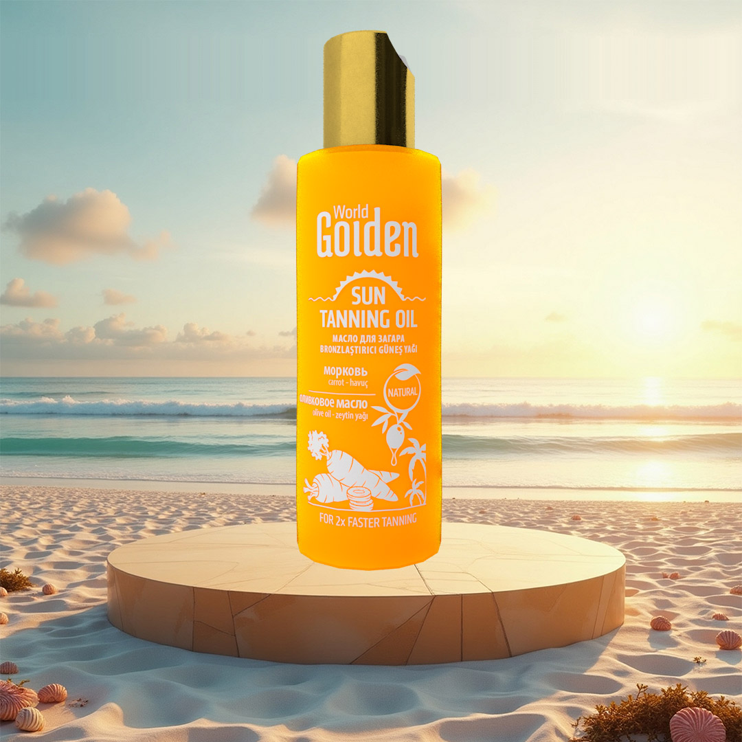 Bräunendes Sonnenöl mit Karotten- und Olivenöl 150 ml