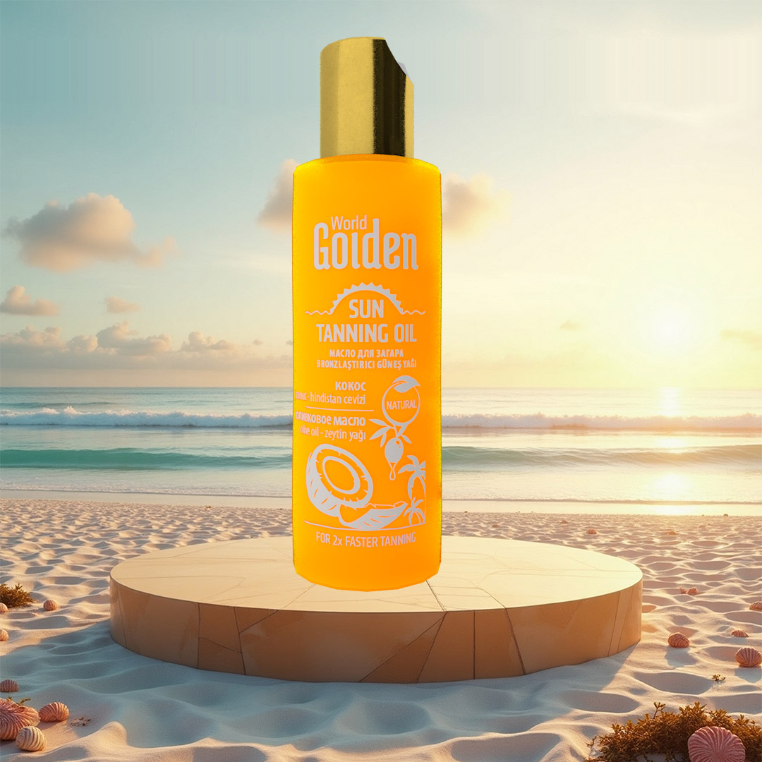 Bräunendes Sonnenöl mit Kokos- und Olivenöl 150 ml